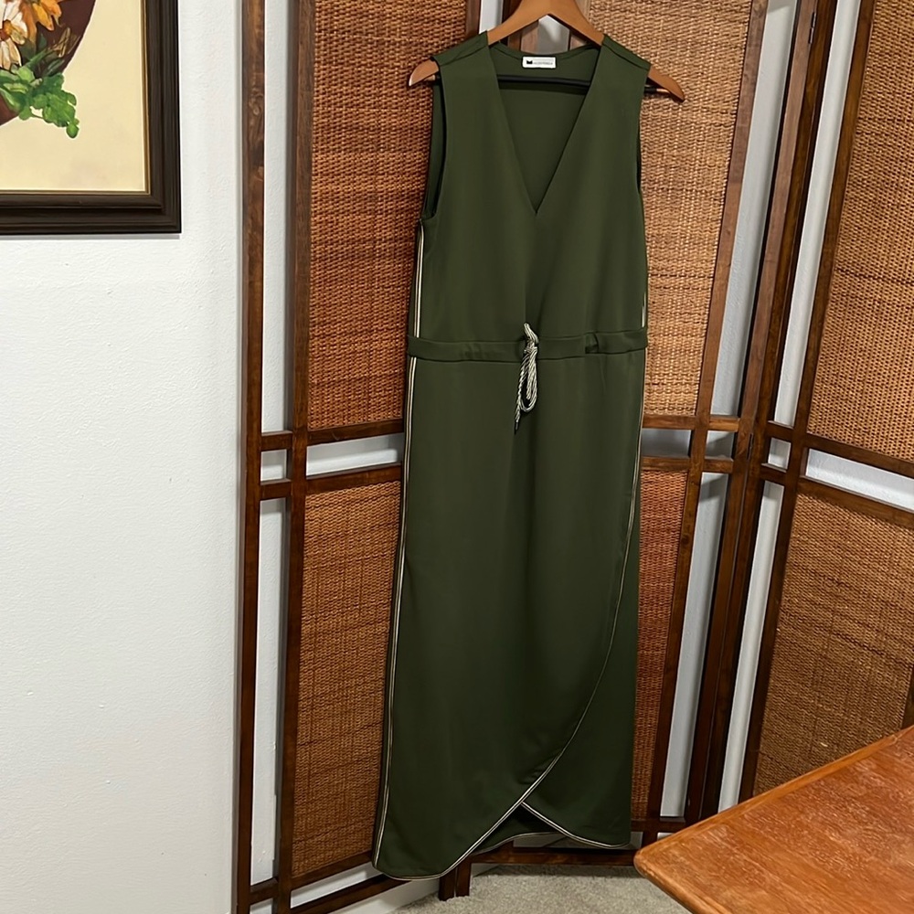 Madreperola Green Dress It’s size L/XL